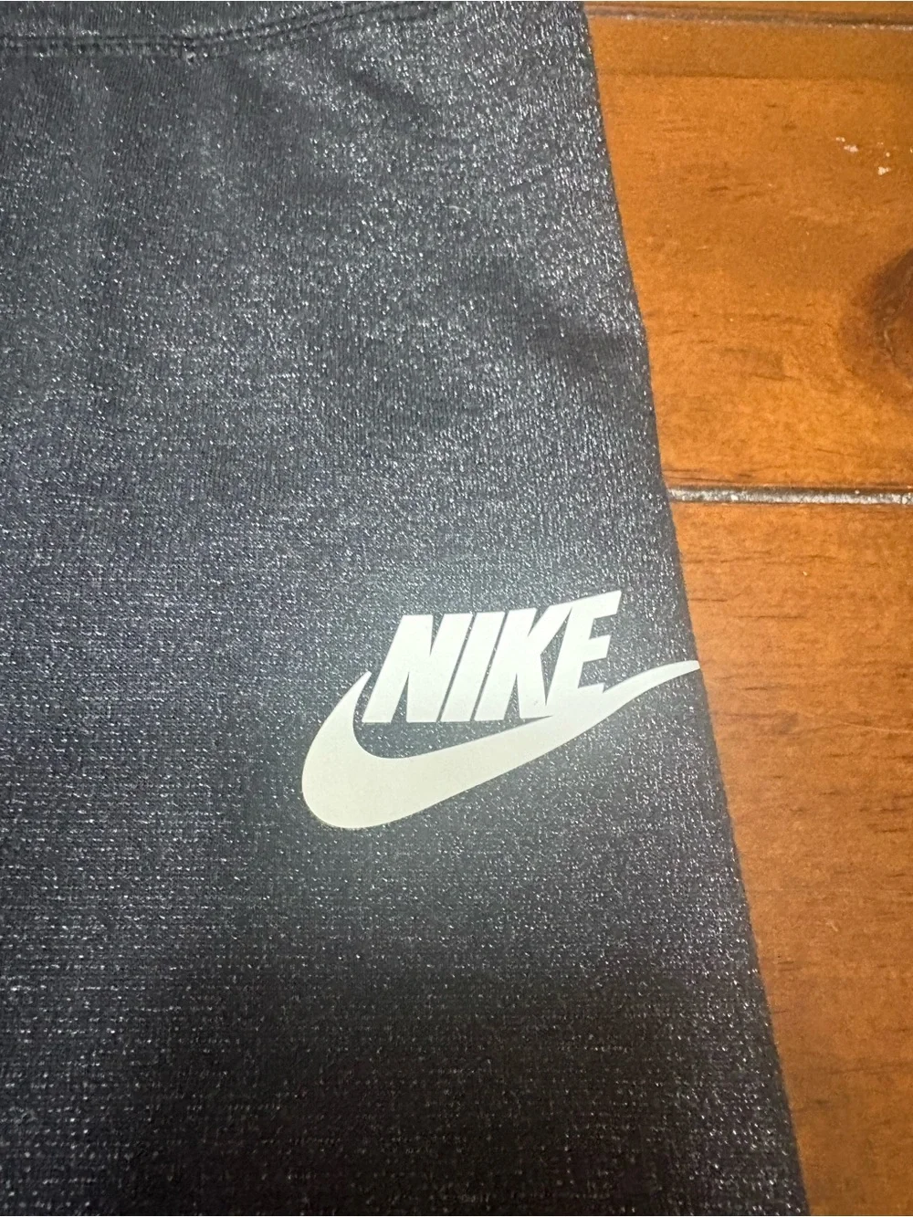 Nike Kids Black Athletic Shimmer Leggings
